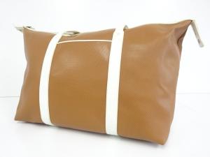 「NX」BOTTEGA VENETA PVC/レザー トートバッグ